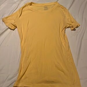 Yellow tee shirt